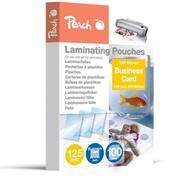 Peach Laminierfolien 60x90mm Business Card - 125 mic - 100 pouches - gl&auml;nzend -
