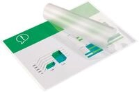 GBC Laminierfolien A4+ mit Abheftstreifen, 125 mic, Robuste Laminiertaschen im 100er
