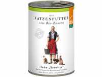 defu Katzenfutter | 12 x 410 g | Pate Bio Huhn Sensitive | Alleinfuttermittel...
