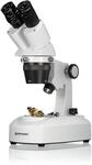 Bresser 3D Stereo Auflicht Durchlicht Mikroskop Researcher ICD LED 20x-80x mit 360&deg;