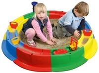 Wader Sandkasten mit Zubeh&ouml;r und Wasserbahn 136 cm