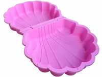 Paradiso Toys 760 Sandmuschel / Wassermuschel pink 2-tlg., ca. 87 x 78 x 19,5 cm