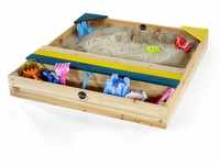 Plum 25069 Kinder Sand Spielzeug Sandkasten mit Aufbewahrungsbox
