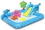 Bestway 53052B-03 - Planschbecken Fantastic Aquarium mit Rutsche, Wasserspr&uuml;her und