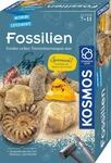 KOSMOS 657918 Fossilien Ausgrabungs-Set, Grabe echte Versteinerungen und Bernstein