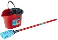 Theo Klein 6722 Vileda Wischmop-Set, 3-teilig I Inkl. Wischmop und Eimer mit...