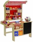 tanner DER KLEINE KAUFMANN TANNER Deco - Gro&szlig;er Marktstand, mit 40 Teiligem Set,