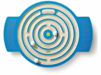 Erzi 46372 Trackboard Labyrinth aus Holz, Fördert Geschicklichkeit und Balance