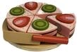 tanner DER KLEINE KAUFMANN TANNER Deco - Erdbeertorte zum Schneiden, Torte mit 6