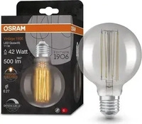 OSRAM Vintage 1906 LED-Lampe, Smoke-T&ouml;nung, 11W, 500lm , Warmwei&szlig; , E27