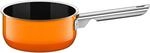 Silit Passion Orange Stielkasserolle 16cm ohne Deckel, Kochtopf klein 1,3l, Milchtopf