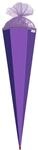 ROTH Bastelschult&uuml;te 85cm lila sechseckig - Schult&uuml;te mit Stabiler Rot(h)-Spitze