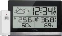Technoline Wetterstation WS9255 inkl. Au&szlig;ensender TX205D-TH, Wettervorhersagen,