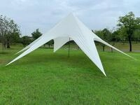 CLP Sternzelt 14M | XL-Sternzelt F&uuml;r Den Garten I Event-Zelt Mit 14 Meter