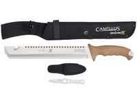 Camillus Carnivore X Machete, inklusive Werkzeugmesser und Nylonscheiden, 28,8...