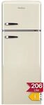 Amica KGC 15635 B Retro K&uuml;hl-/Gefrierkombination / Coffee Cream (Beige) /...