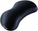 LogiLink ID0136 Handgelenkst&uuml;tzendes Gelkissen schwarz, 140 x 55 x 25 mm