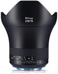 ZEISS Milvus 2.8/15 ZE Objektiv f&uuml;r Canon