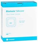 BIATAIN Silicone Schaumverband 7,5x7,5 cm 10 St
