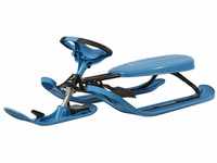 STIGA Schlitten Snowracer Rennrodel Color Pro Blau Lenkschlitten