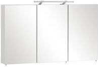 Schildmeyer Spiegelschrank 132253, Melaminharzbeschichtete Spanplatte, wei&szlig;, 120 x