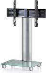 TV Standfu&szlig; 32-70 Zoll | VESA max. 600x400 | Fernseh St&auml;nder aus Alu und Glas | TV