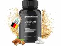 Amando Perez L Leucin Kapseln Hochdosiert 2250 mg pro Dosis - 100 Vegane Leucin