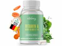 Vitabay Vitamin A Hochdosiert Kapseln VEGAN - 120 Vitamin A Retinol Kapseln...