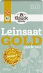 Gold-Leinsaat geschrotet glutenfrei Bio 1 x 200 g