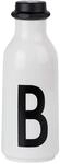 Design Letters Pers&ouml;nliche Trinkflasche Wei&szlig; (B) | BPA-Frei | 500 ml | Tritan