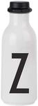 Design Letters Pers&ouml;nliche Trinkflasche Wei&szlig; (Z) | BPA-Frei | 500 ml | Tritan