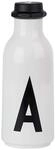 Design Letters Pers&ouml;nliche Trinkflasche Wei&szlig; (A) | BPA-Frei | 500 ml | Tritan