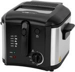 Clatronic&reg; Friteuse mit Fett | 2,5 Liter | Fritteuse 130-190&deg;C | Geruchs- und