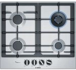 Bosch PCH6A5C90D Serie 6 Gaskochfeld (autark), 60 cm breit, FlameSelect 9 Bosch PCH6A5C90D Serie 6 Gaskochfeld (autark), 60 cm breit, FlameSelect 9