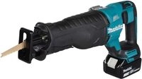 Makita DJR187RT Akku Recipros&auml;ge 18 V und Ladeger&auml;t im Transportkoffer, Schwarz,