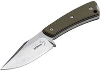 B&ouml;ker 02BO005 Erwachsene Piranha Fahrtenmesser, Gr&uuml;n, One Size ,