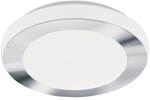EGLO LED Deckenlampe Carpi, Deckenleuchte Bad, Badezimmer Lampe aus Metall in Chrom