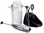 Lacor 69041 - Elektrischer Schneebesen, Cappuccino Profi-K&uuml;che Qualit&auml;t 
