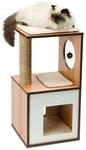 VESPER 52075 Vesper Katzenm&ouml;bel Box klein,walnuss