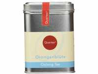 Quertee - China Oolong Tee - "Orangenblüte" in einer Teedose - 110 g - Loser...