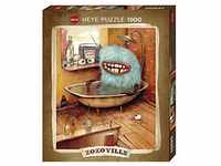 Heye HY29539 29539 - Standardpuzzle, Zozoville, Bathtub, 1000 Teile