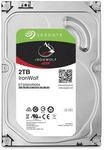 Seagate IronWolf, NAS interne Festplatte 2TB HDD, 3.5 Zoll, 5900 U/Min, CMR, 64 MB
