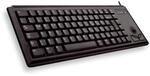 CHERRY G84-4400, Kompakte Tastatur mit Trackball, EU-Layout (QWERTY), Kabelgebunden