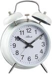 Atlanta Doppelglockenwecker mit Leuchtzeiger Analog 1053-0