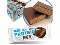 Maxsport Nutrition 30-33% Protein Wafer Protein Kekse, Glutenfrei Proteinriegel,