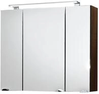 Posseik 5681-78 Spiegelschrank Rima 80 cm, breit Walnu&szlig;