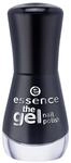 essence - Nagellack - the gel nail polish 46 - black is back