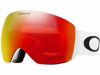 Oakley Herren Flight Deck 705035 0 Sportbrille, Weiß (Matte