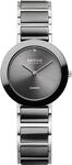BERING Damen Quarz Uhr | Armbanduhr 29 mm graues Edelstahlgeh&auml;use und graues
