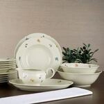 Seltmann Weiden Tafelservice 16-teilig "Marieluise Bl&uuml;tenmeer", Hartporzellan, Bunt,
